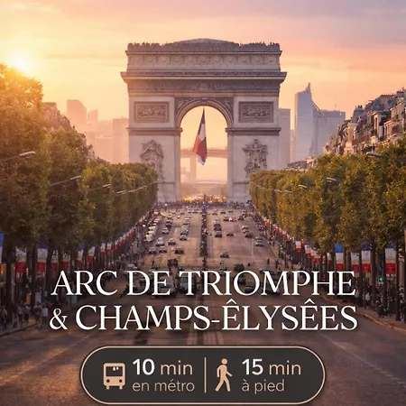 Exclusive Cozy - Near Arc De Triomphe * Parijs